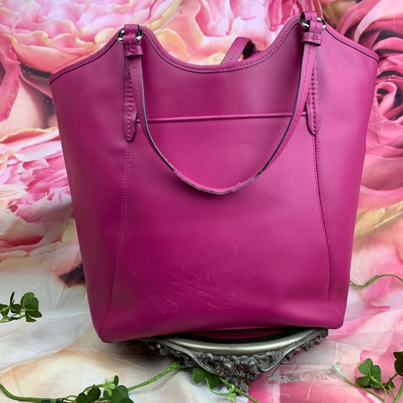 💖✨🌸 LRG Peyton Pink COACH Tote Handbag 🌸✨💖 - Picture 7 of 8